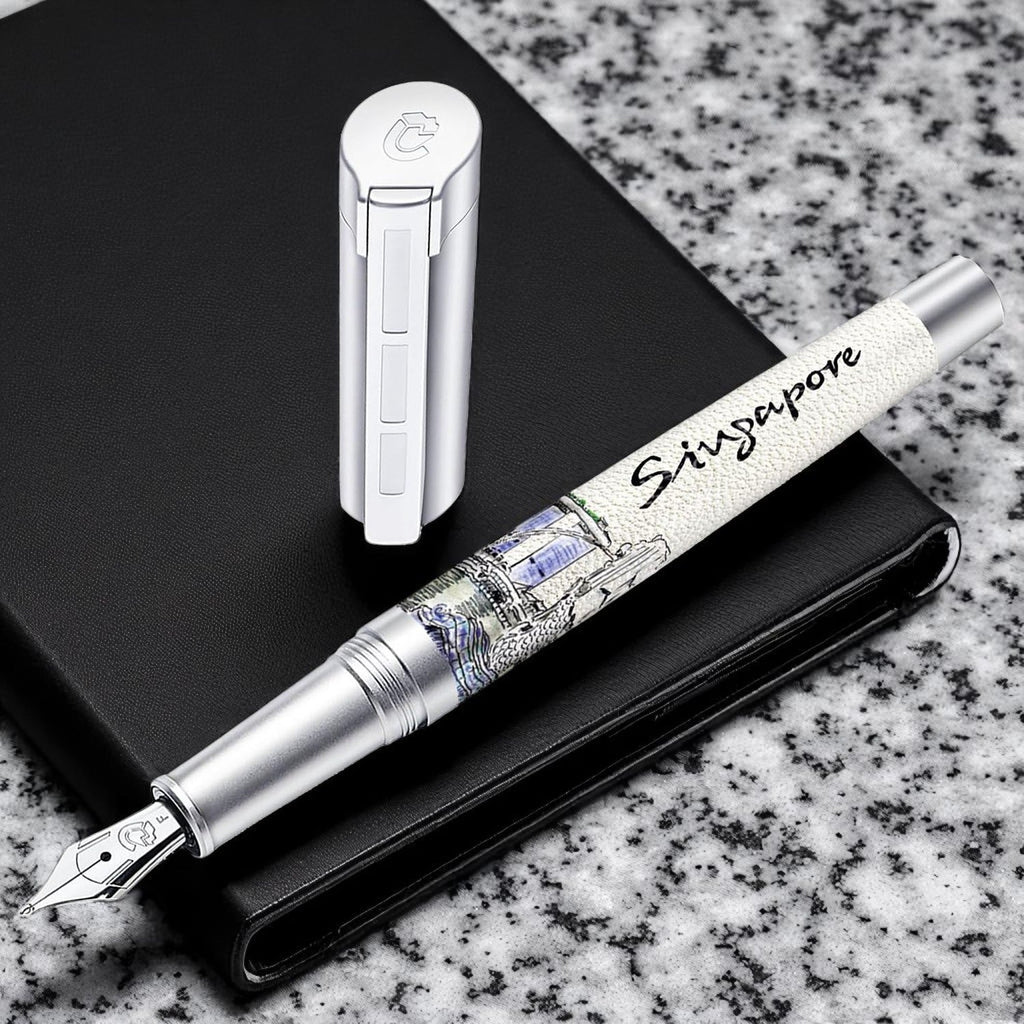 Staedtler Premium Corium Urbes Singapore CT Fountain Pen Medium