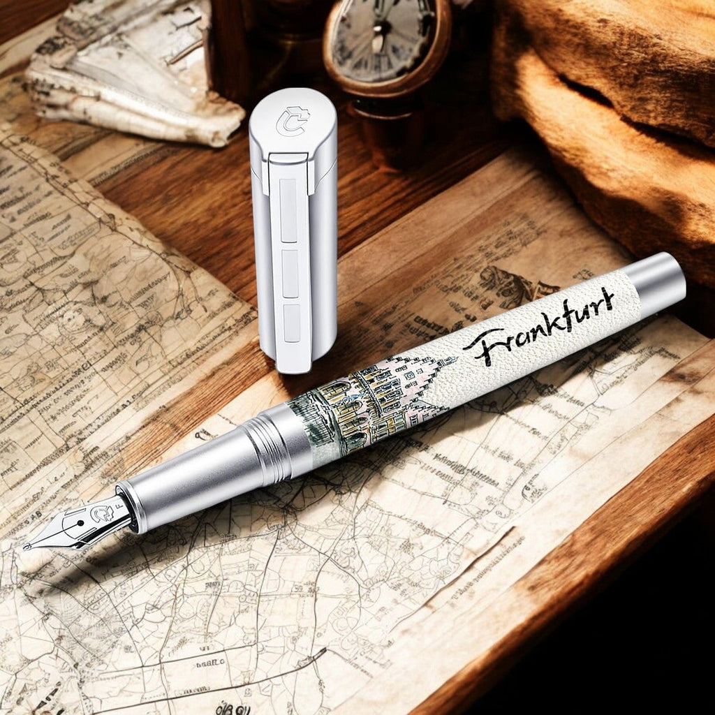Staedtler Premium Corium Urbes Frankfurt CT Fountain Pen Medium