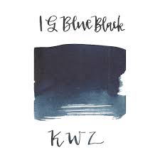 KWZ INK Handmade Fountain Pen Ink 1106-IG Blue Black