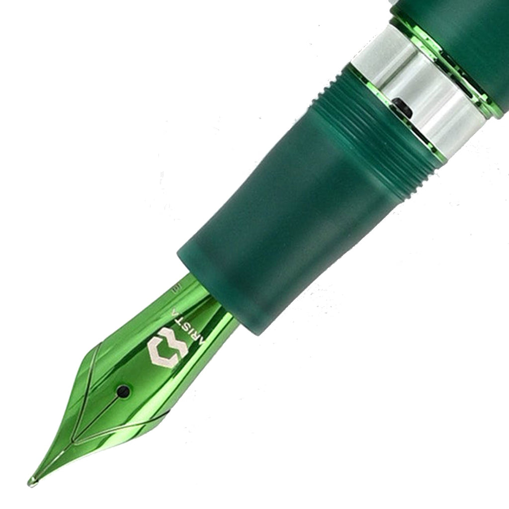 ARISTA ONE FOREST GREEN FOUNTAIN PEN PISTON FILLER F (FLEX)