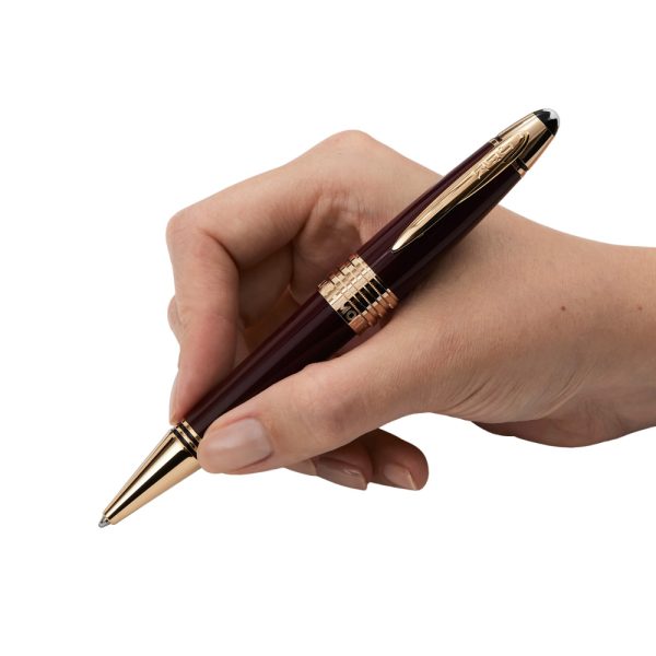 Montblanc Great Characters John F. Kennedy Special Edition Burgundy Ballpoint Pen