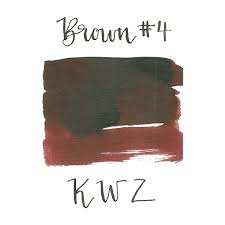 KWZ 4604 Brown 4 Fountain Pen Ink