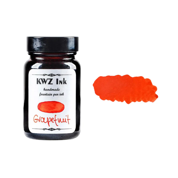 KWZ INK Handmade Fountain Pen Ink Made in Poland -4303-Grapefruit