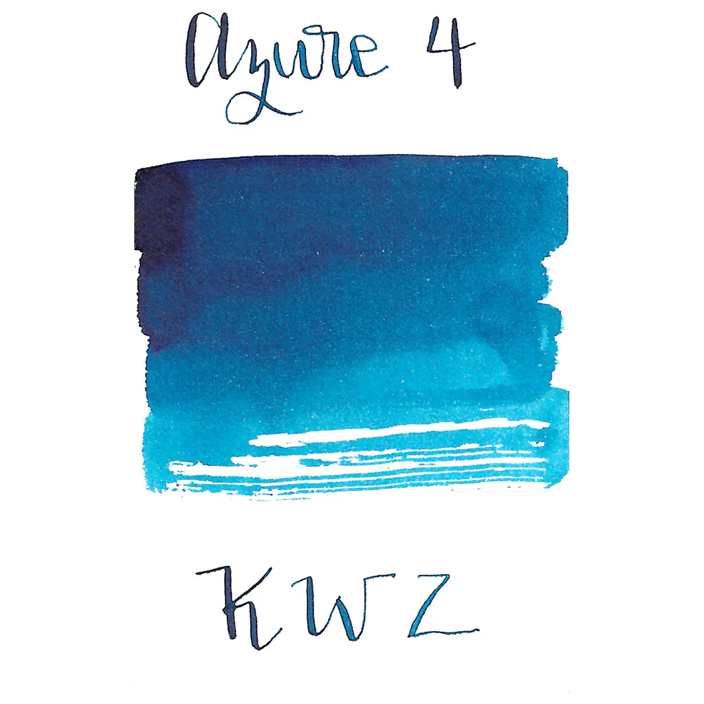 KWZ INK Handmade Fountain Pen Ink 4106-Azure #4