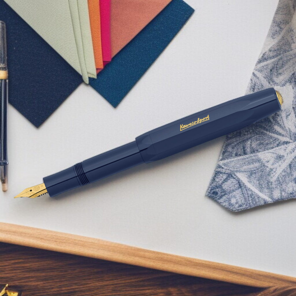Kaweco CLASSIC SPORT Fountain Pen Navy Extra Fine