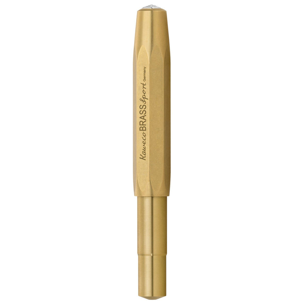 Kaweco Brass Sport CT Fountain Pen Broad (Clip Not Included)