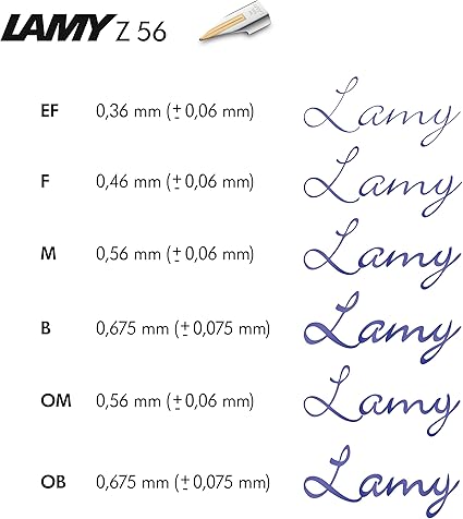 LAMY Nib Z 56 gold B