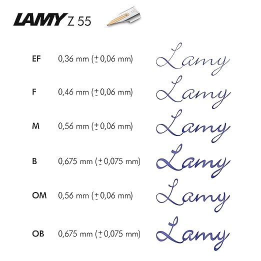 LAMY Nib Z 55 gold B