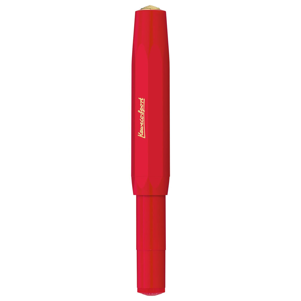 Kaweco Classic Sport Red GT Fountain Pen – Fine (Clip Not Included)