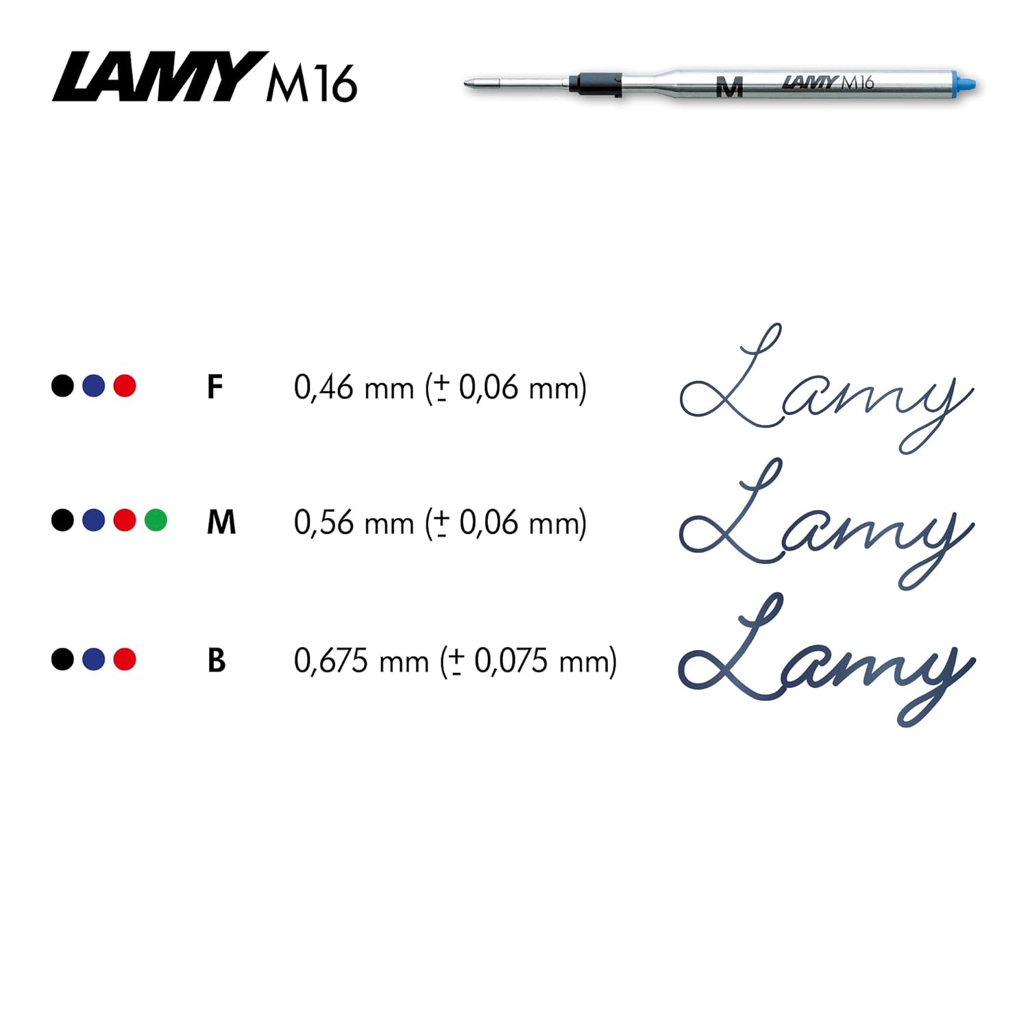 LAMY logo M+ white Ballpoint pen
