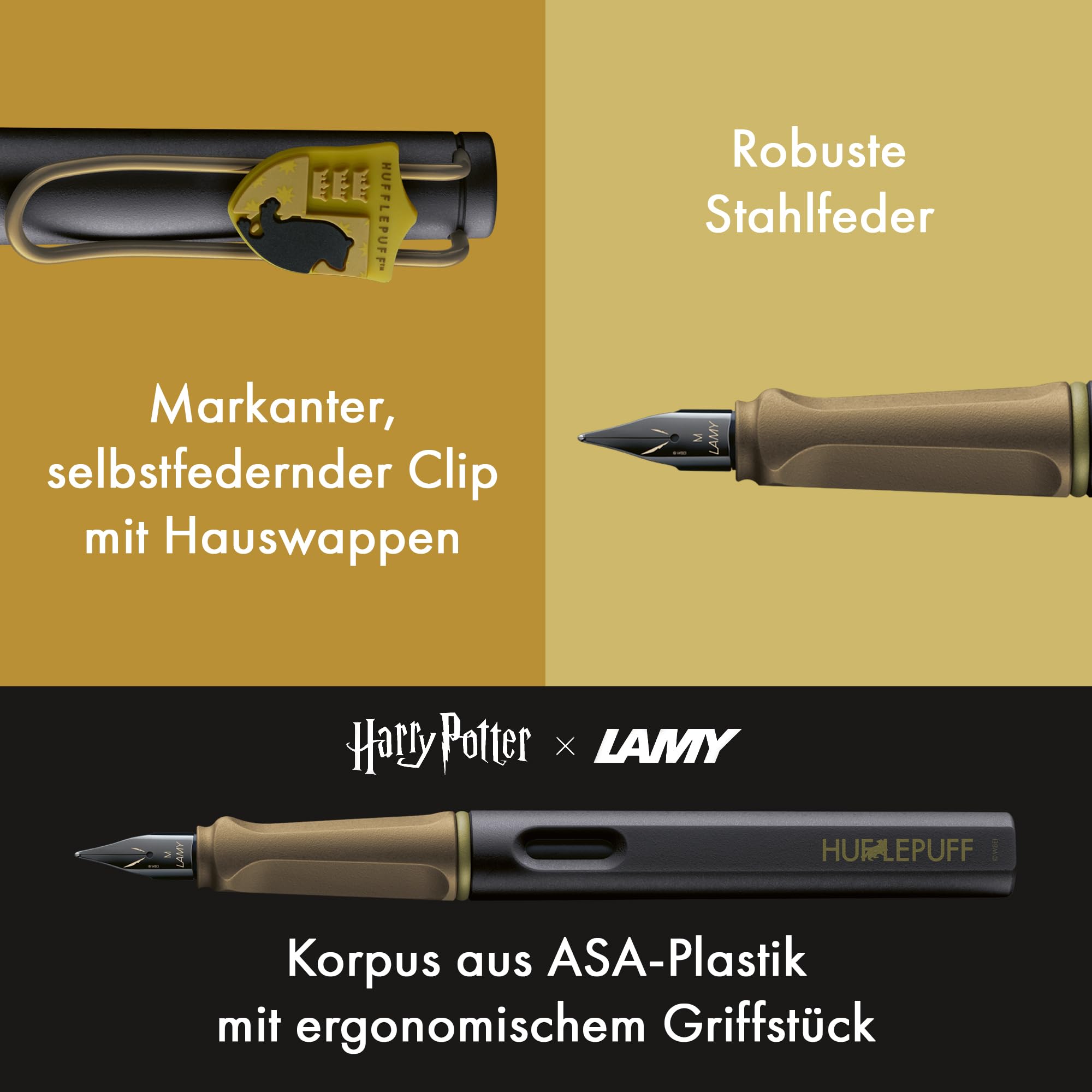 LAMY safari Hufflepuff Fountain pen F