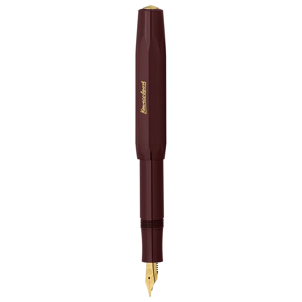 Kaweco Classic Sport Bordeaux GT Fountain Pen Medium (Clip Not Included)