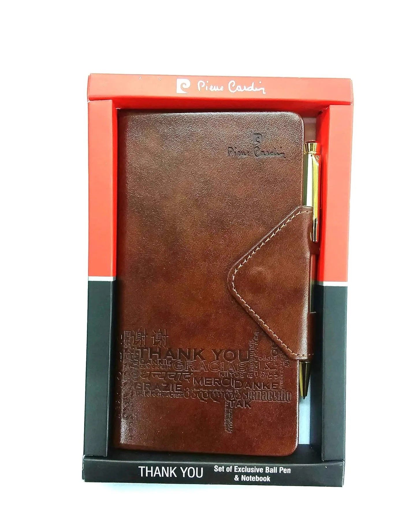Pierre Cardin Thank You Premium Set | Elegant Ball Pen with Beautiful Diary Combo | Ideal for Festive & Corporate Gifting