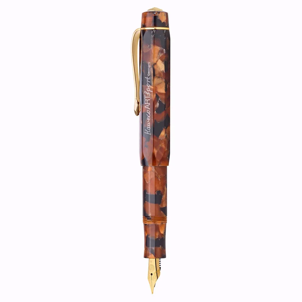Kaweco ART Sport Hickory Brown GT Fountain Pen Broad