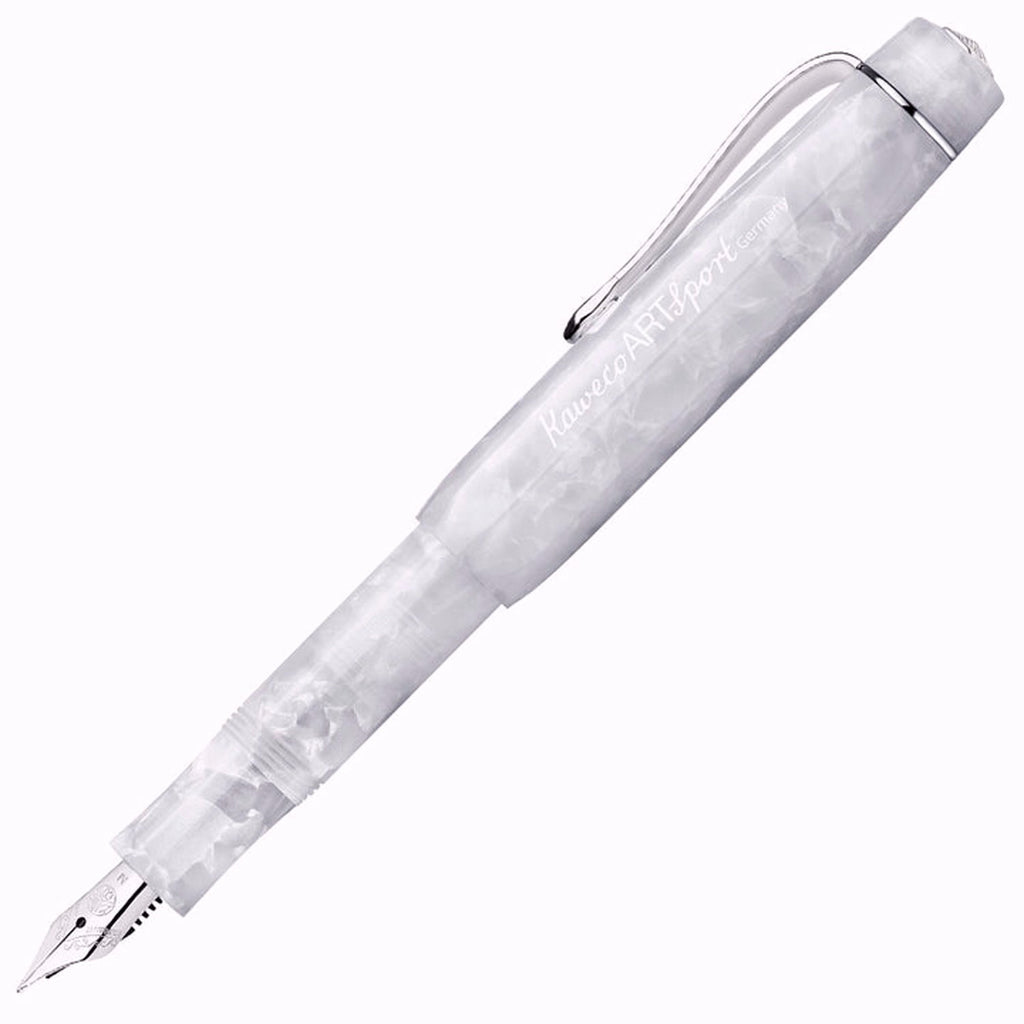 Kaweco ART Sport Mineral White CT Fountain Pen medium