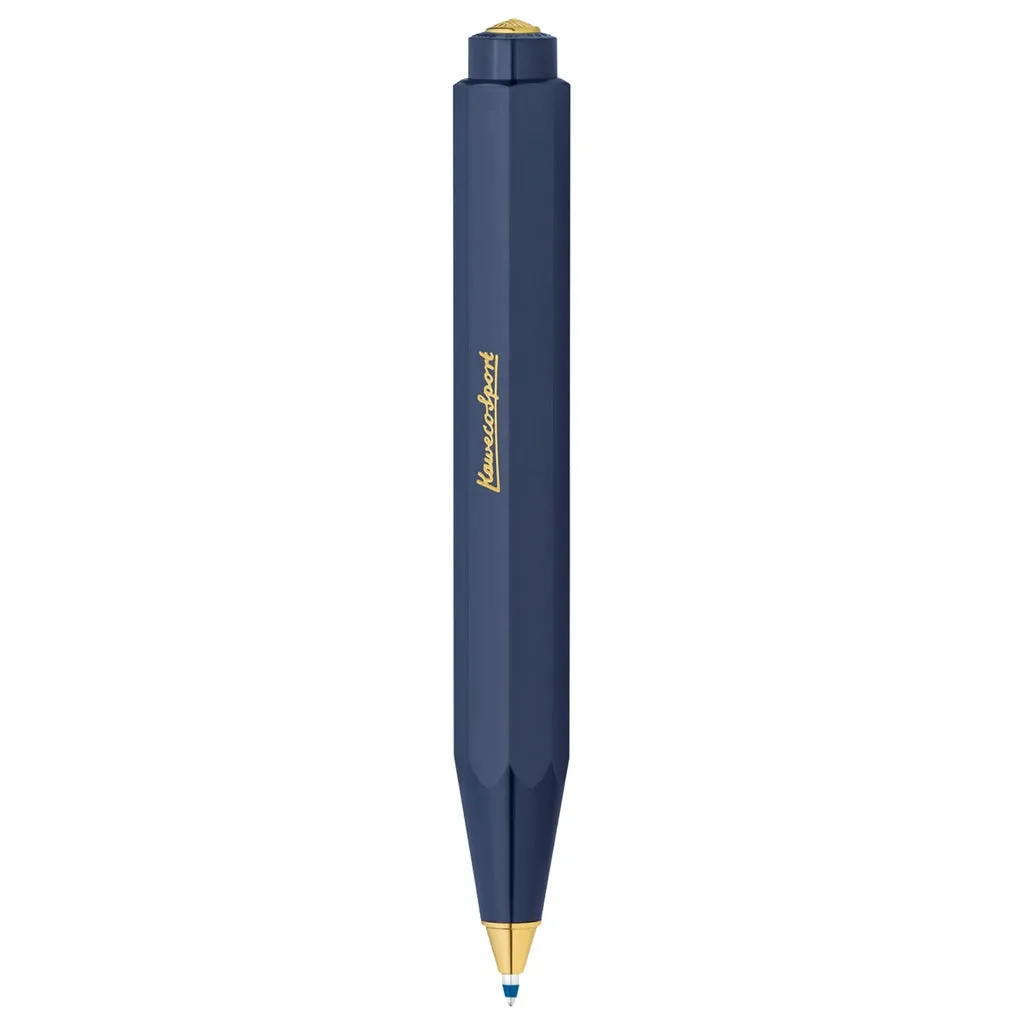 Kaweco Classic Sport Navy GT Ballpoint Pen (Clip Not Included)