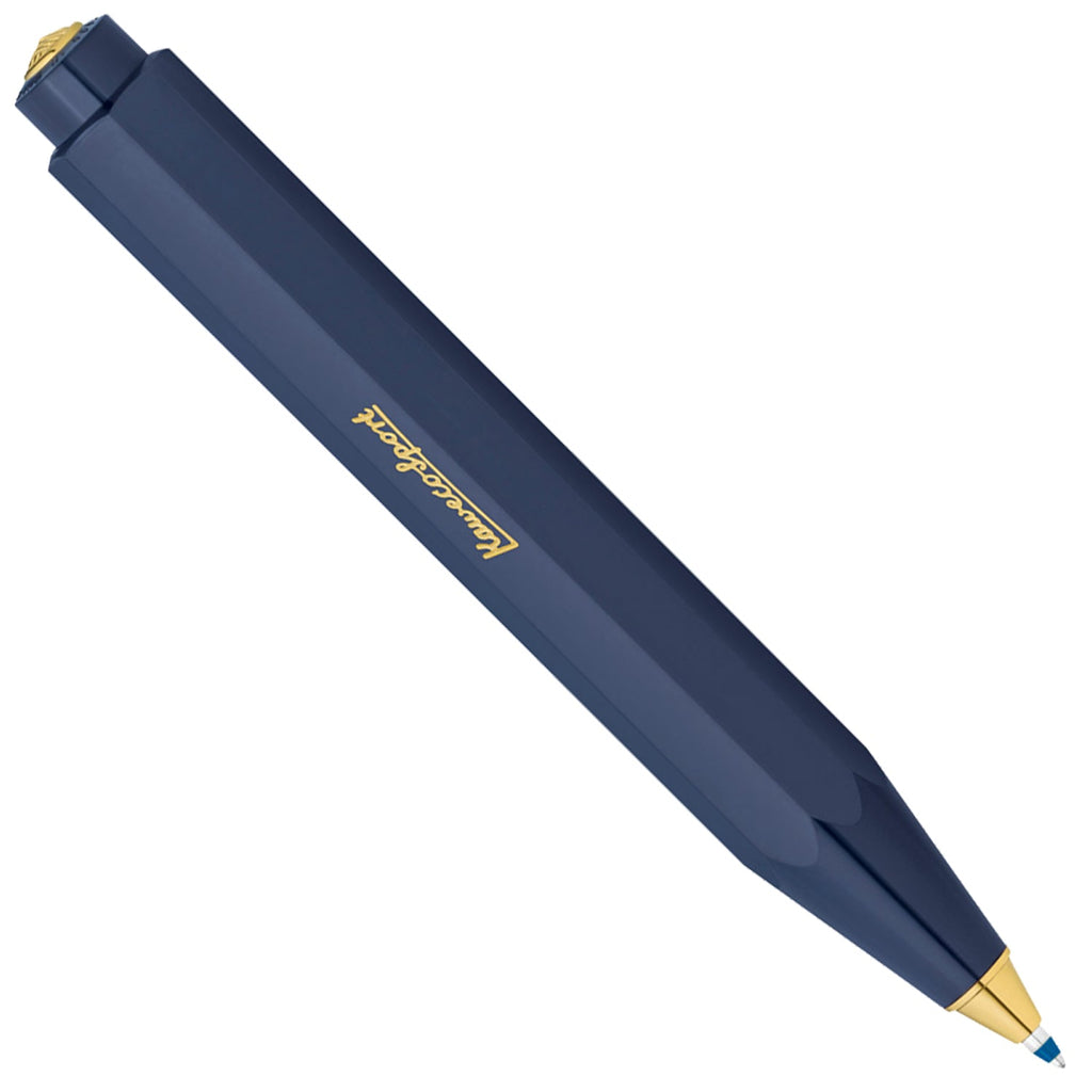 Kaweco Classic Sport Navy GT Ballpoint Pen (Clip Not Included)