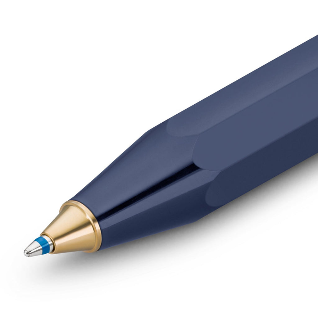 Kaweco Classic Sport Navy GT Ballpoint Pen (Clip Not Included)