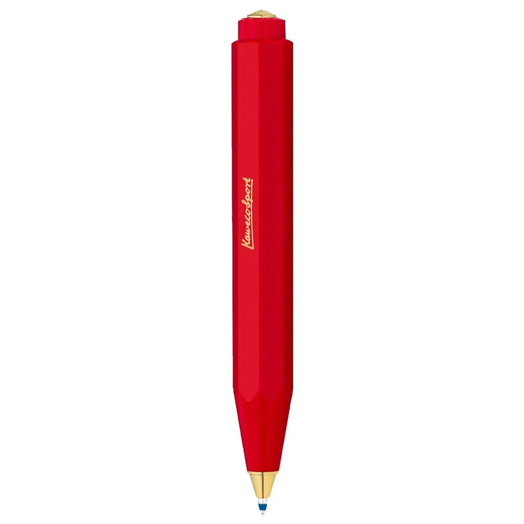 Kaweco Classic Sport Red GT Ballpoint Pen (Clip Not Included)