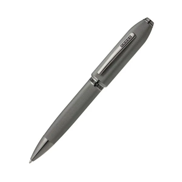 Cross Peerless Polished Slate Gray Engraved Diamond PatternBP