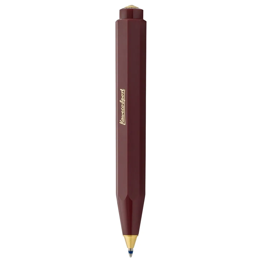 Kaweco Classic Sport Bordeaux GT Ballpoint Pen (Clip Not Included)