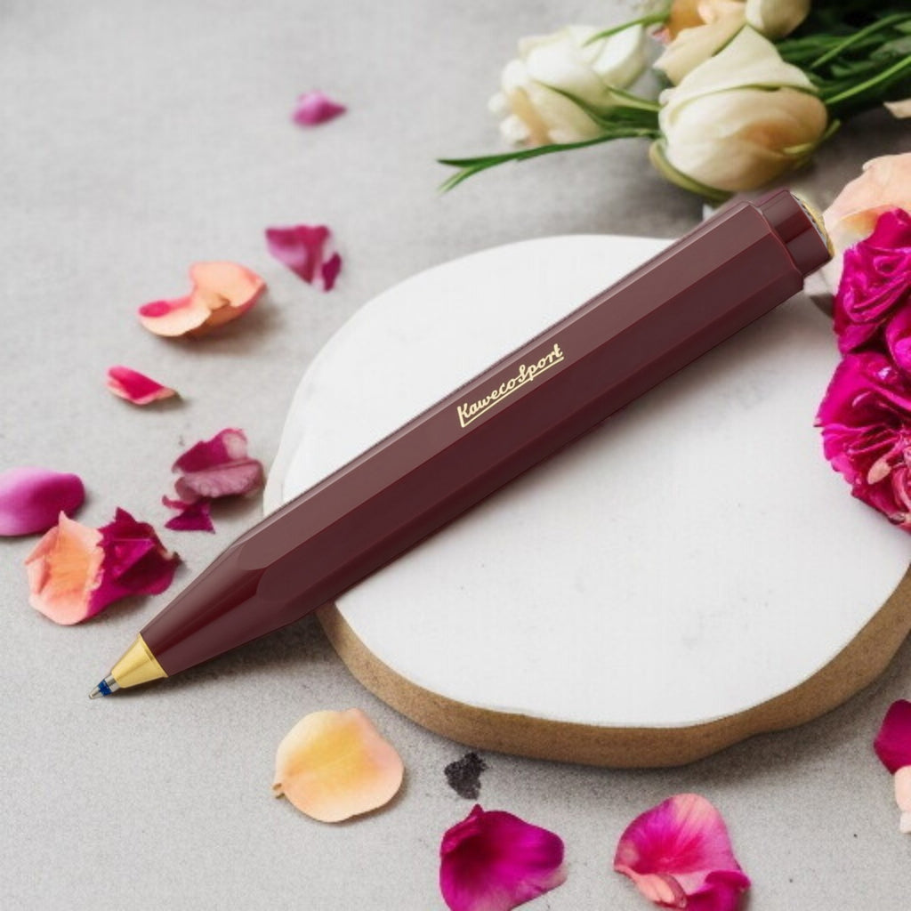 Kaweco Classic Sport Bordeaux GT Ballpoint Pen (Clip Not Included)