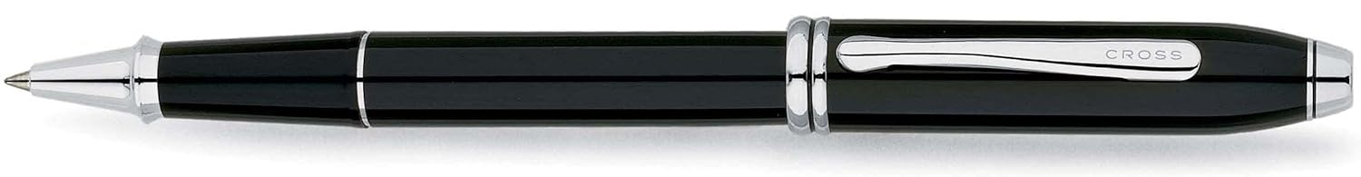 Cross Townsend Classic Black Lacquer Rollerball Pen – Premium Executive