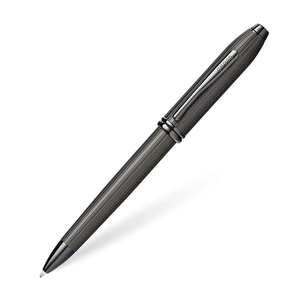 Cross Townsend Matte Black with Black PVD Trim Ballpoint Pen