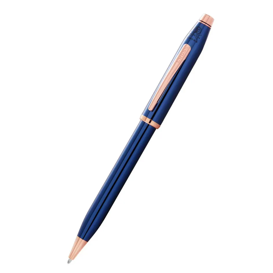 Cross Century II Translucent Cobalt Blue RGT Ballpoint Pen AT0082WG-138