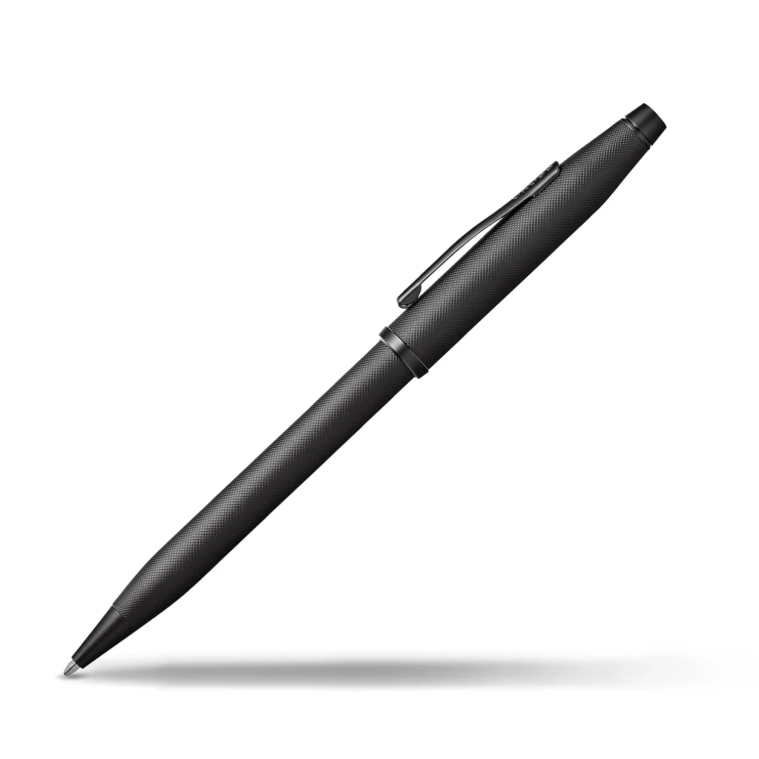 Cross Century 2 Black micro knurl Ballpoint pen with matte black