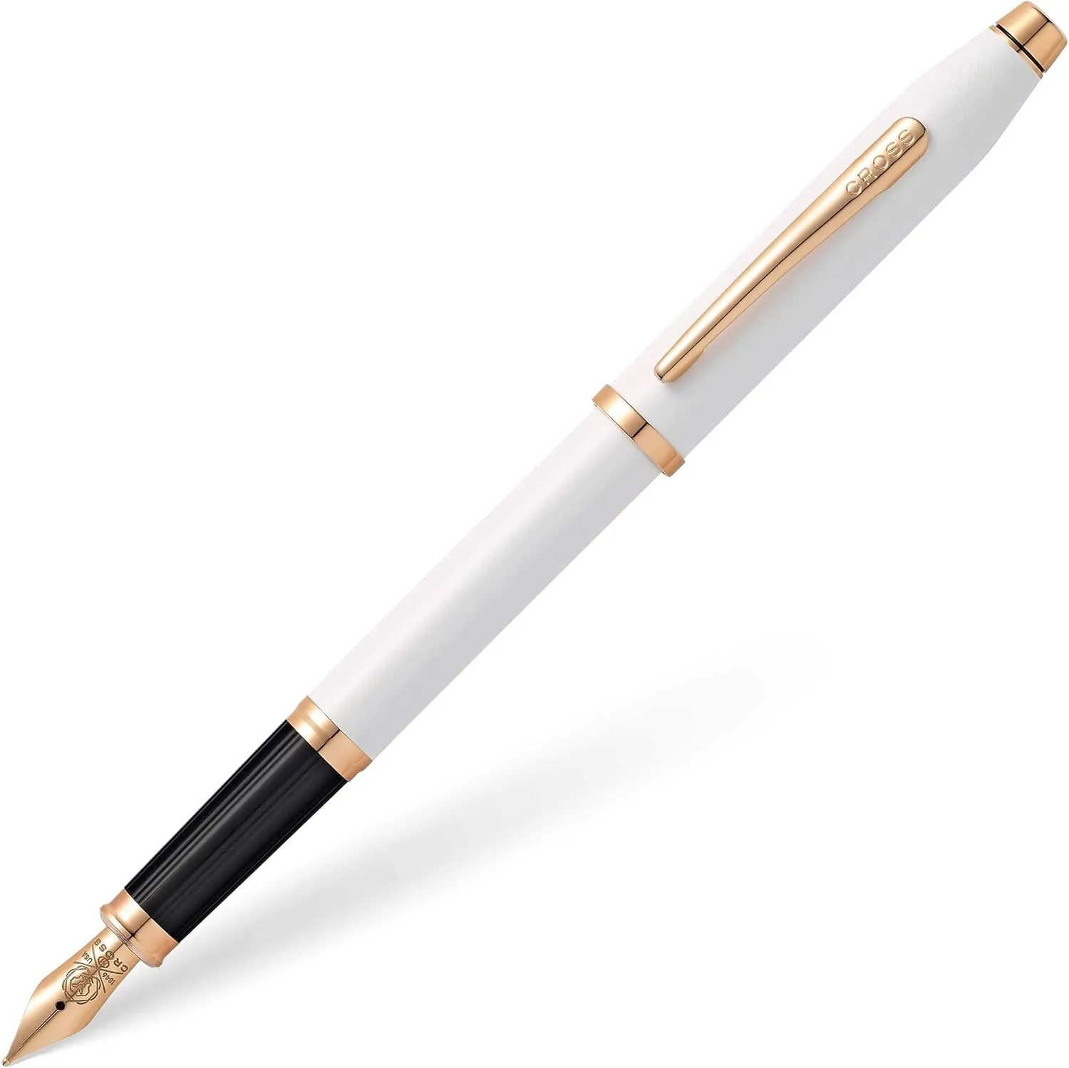 Cross Century II Pearlescent White Lacquer Fountain Pen