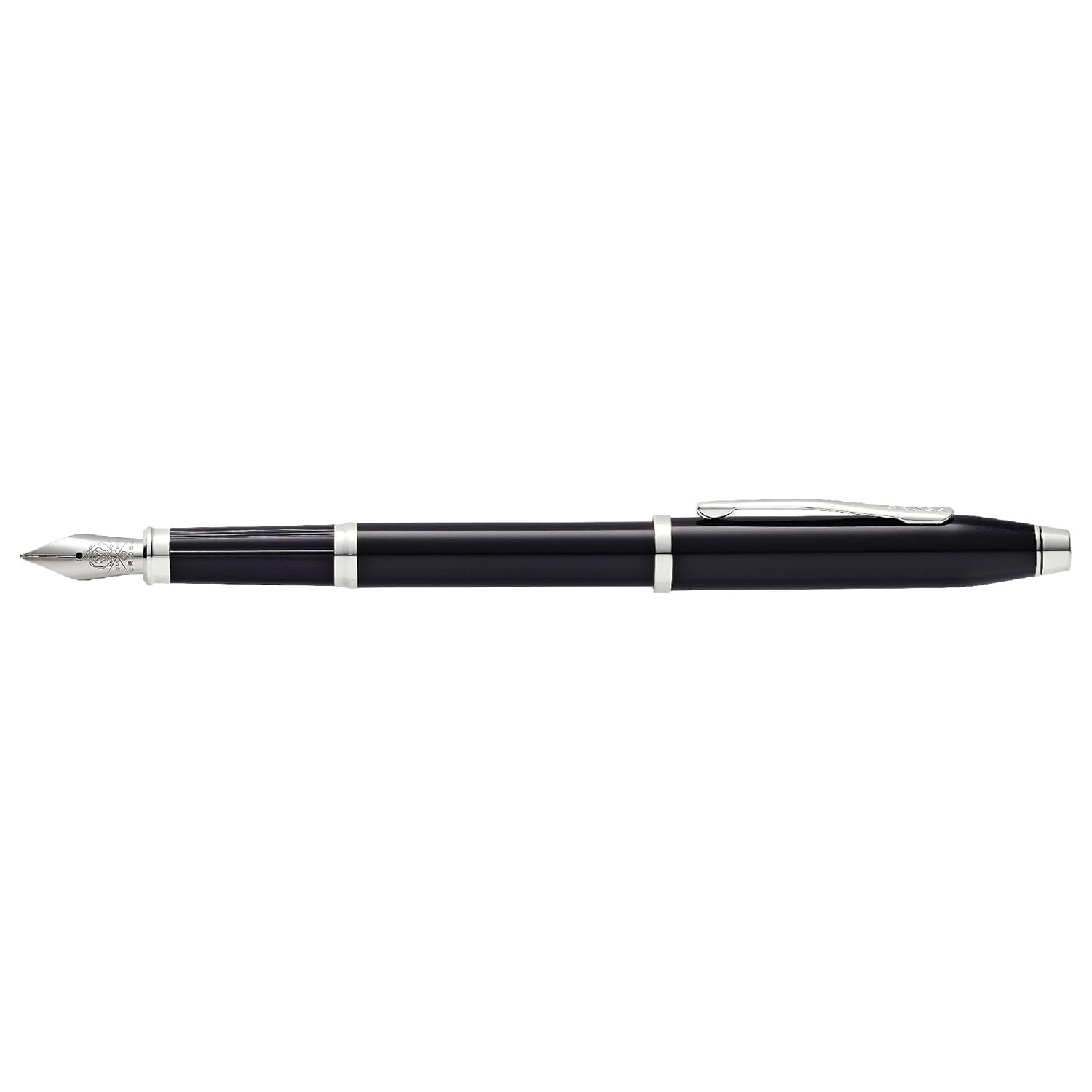 Cross Century II Translucent Black Lacquer Fountain Pen – Fine Nib,