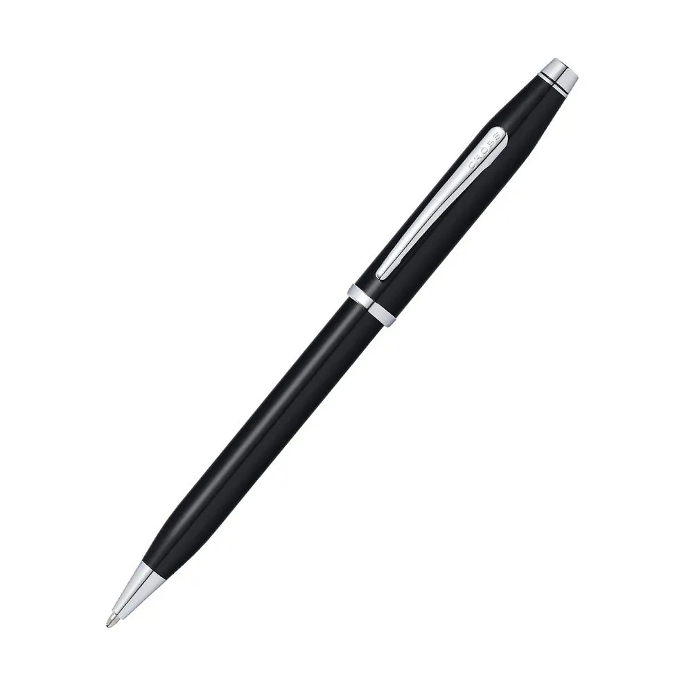 Cross Century II Black Lacquer CT Ballpoint Pen AT0082WG-157