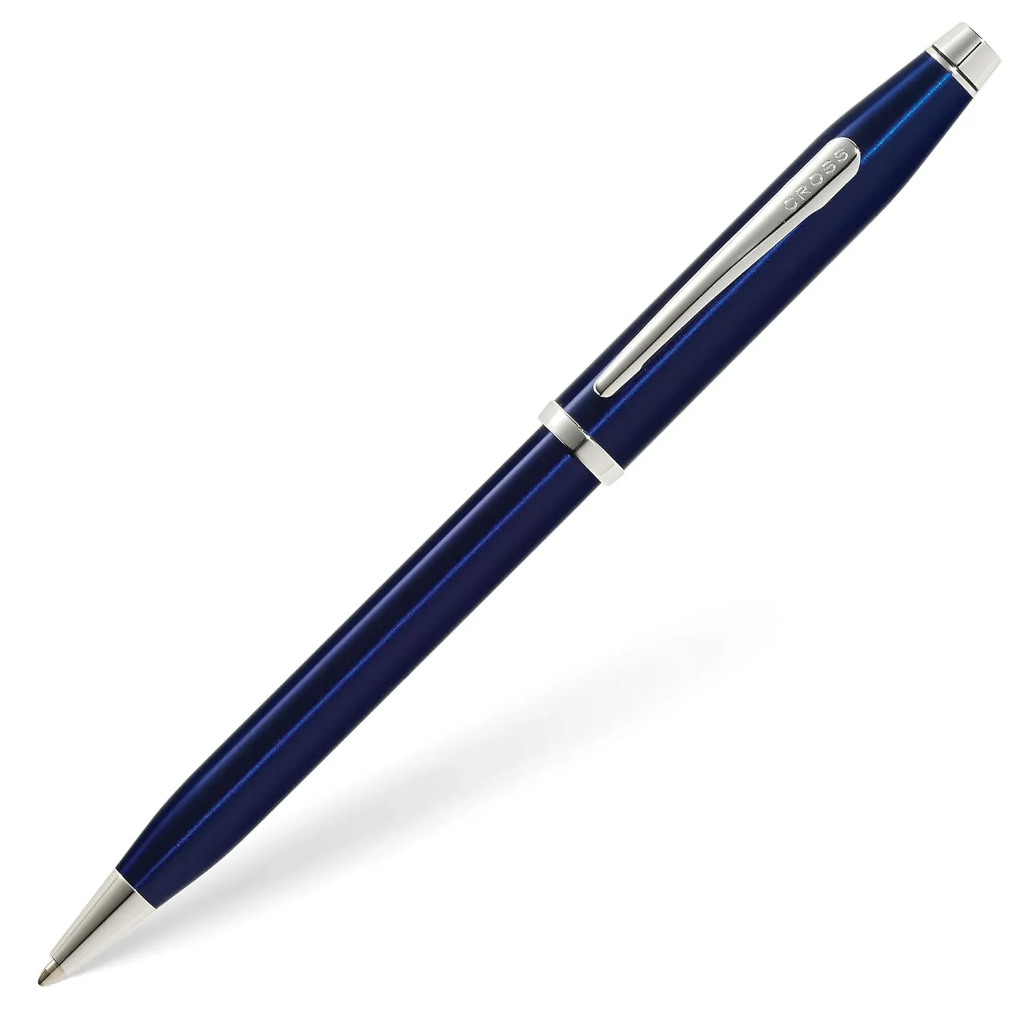 Cross Century II Luxury Ballpoint Pen in Translucent Blue Lacquer