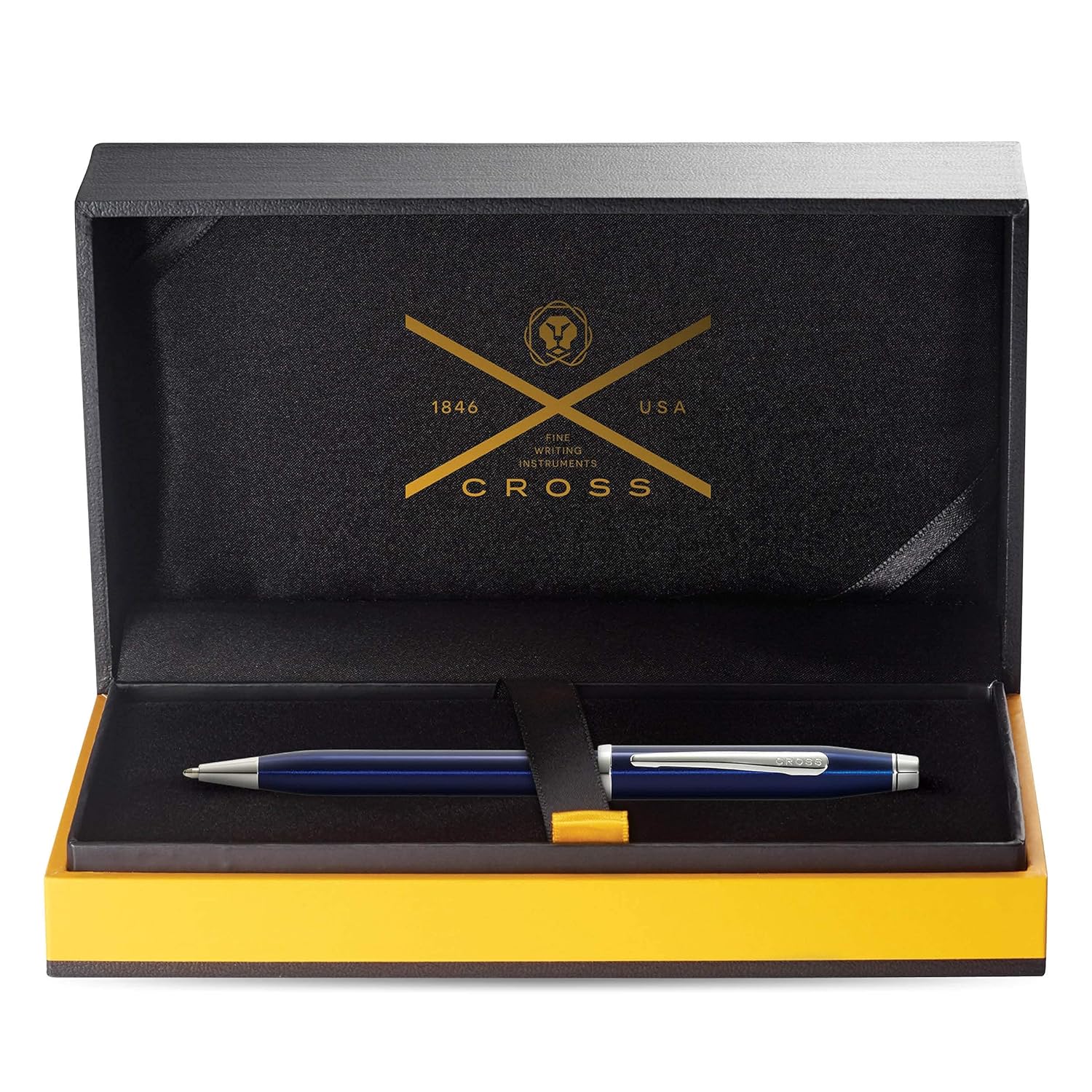 Cross Century II Luxury Ballpoint Pen in Translucent Blue Lacquer