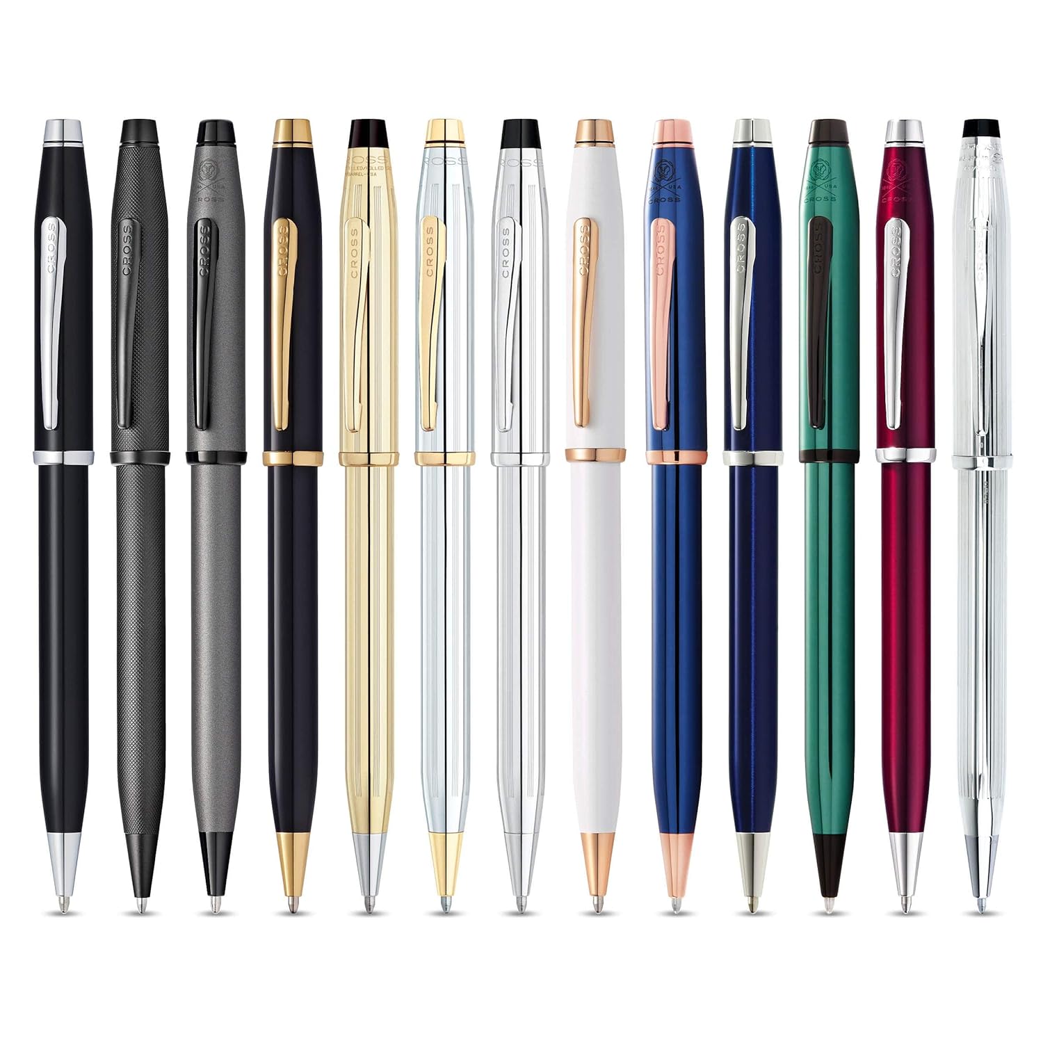 Cross Century II Luxury Ballpoint Pen in Translucent Blue Lacquer