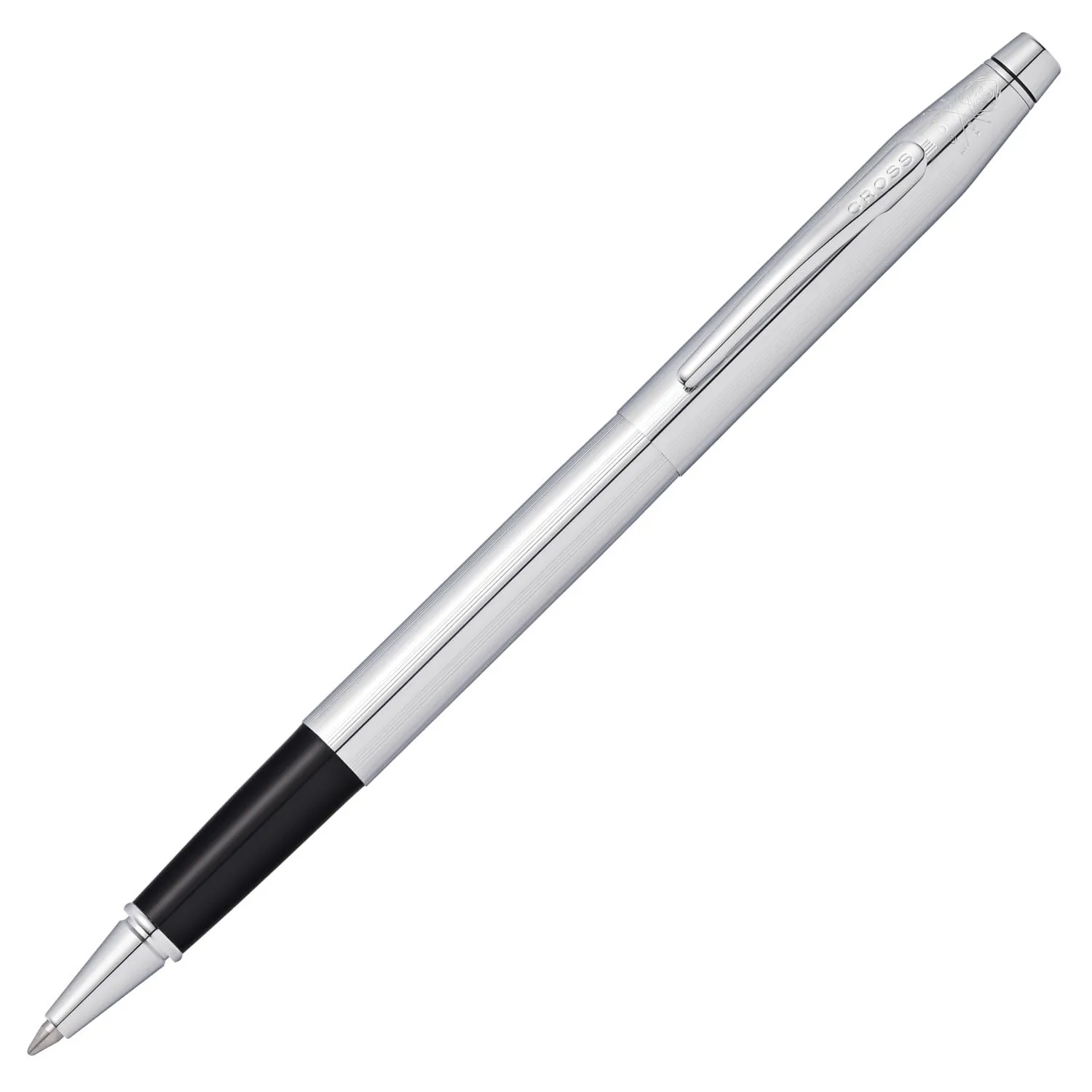 Cross Classic Century Chrome Rollerball Pen with Chrome Appointments (AT0085-108)