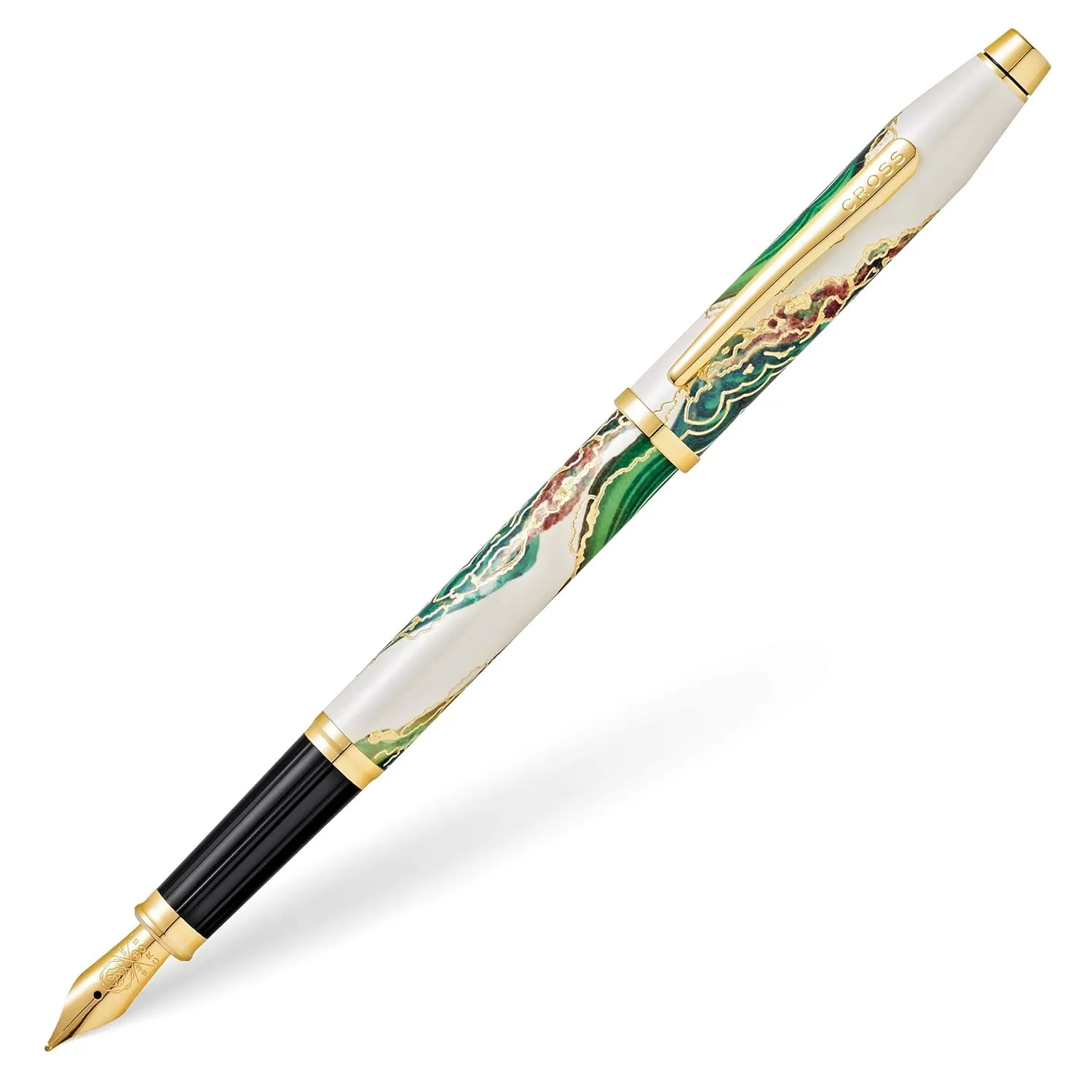 Cross Wanderlust Refillable Fountain Pen, Medium Nib, Includes Premium Gift Box - Borneo