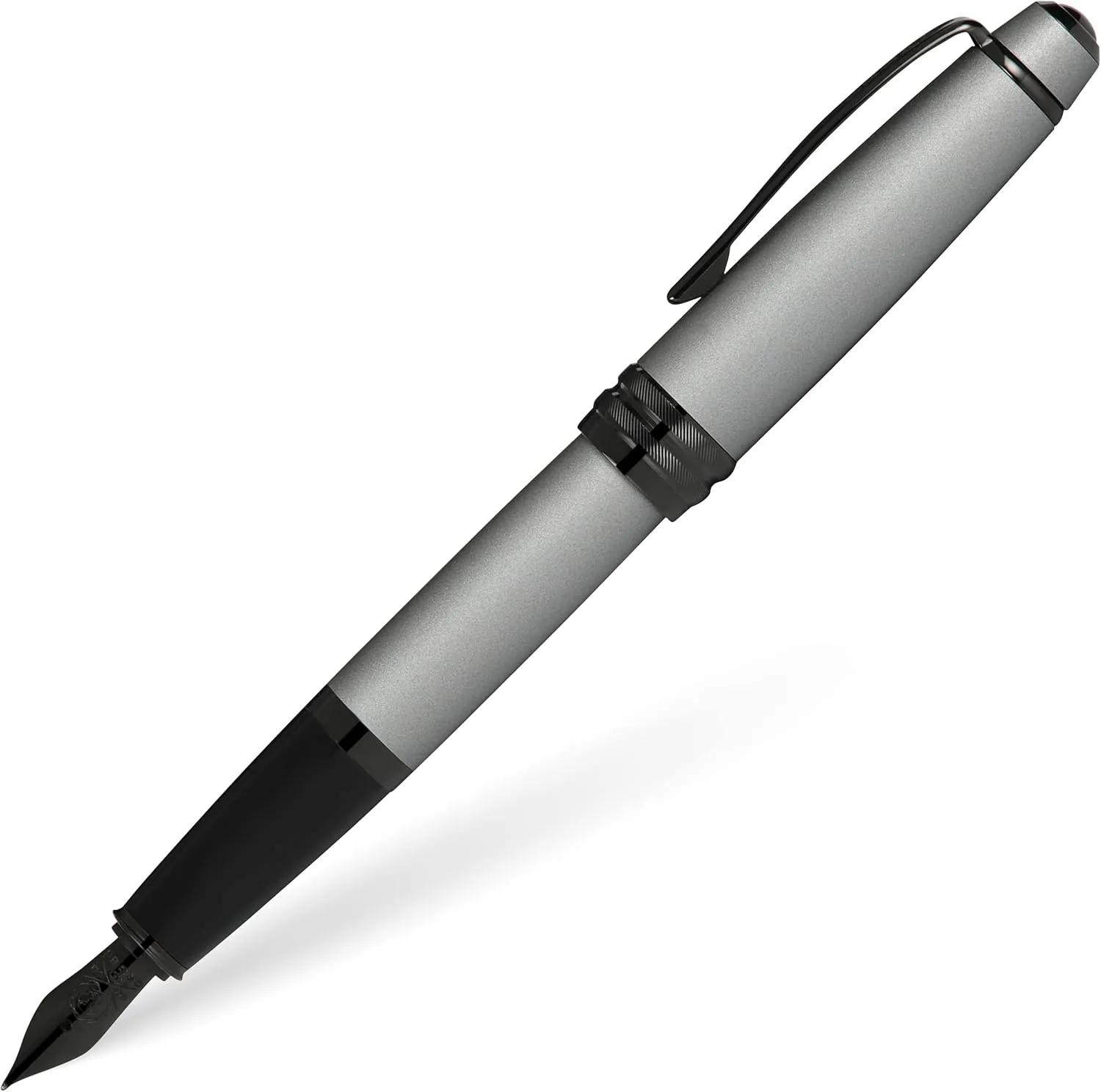 Cross Bailey Matte Grey Lacquer Fountain Pen EFNIB