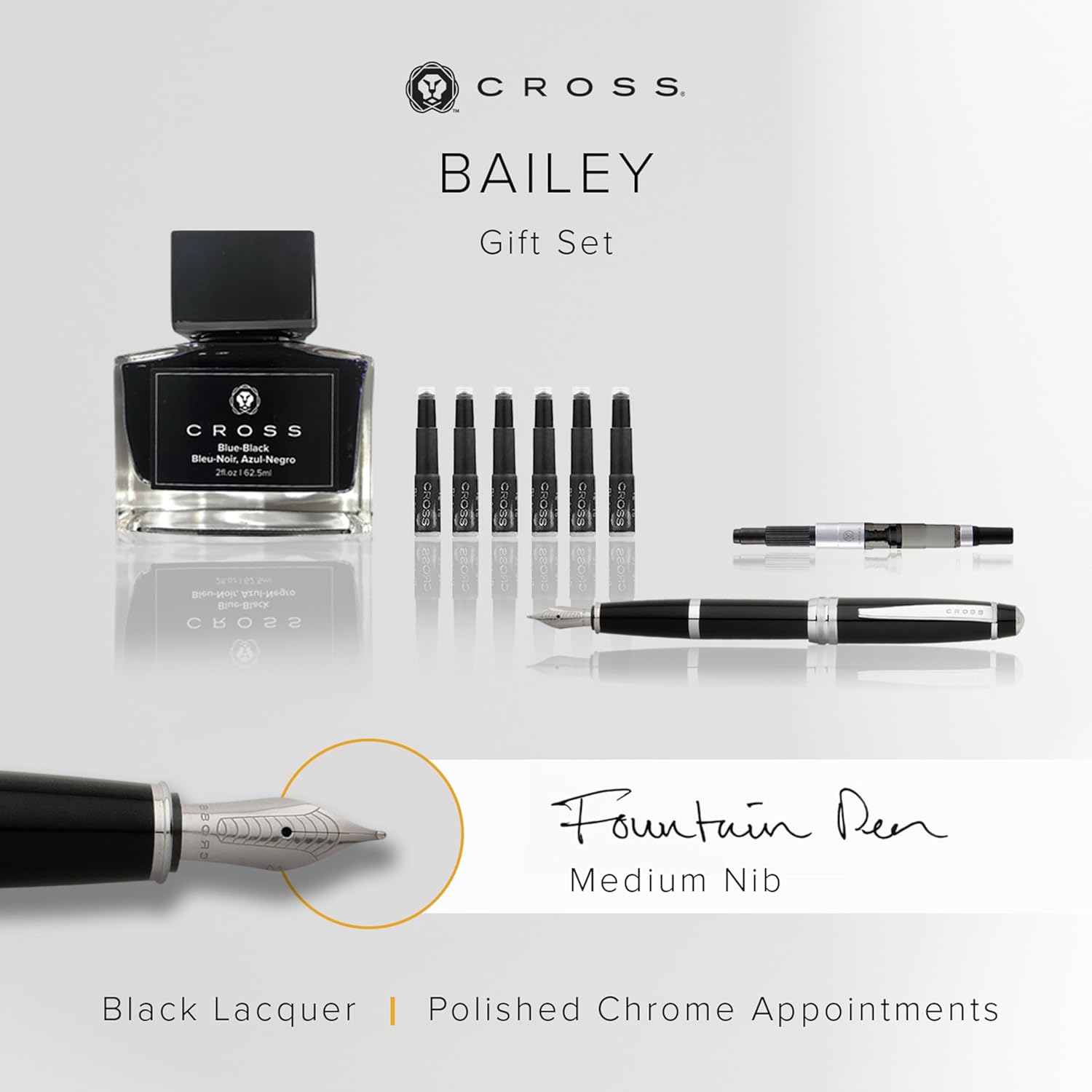 Cross Bailey Fountain & Ballpoint Pen Set