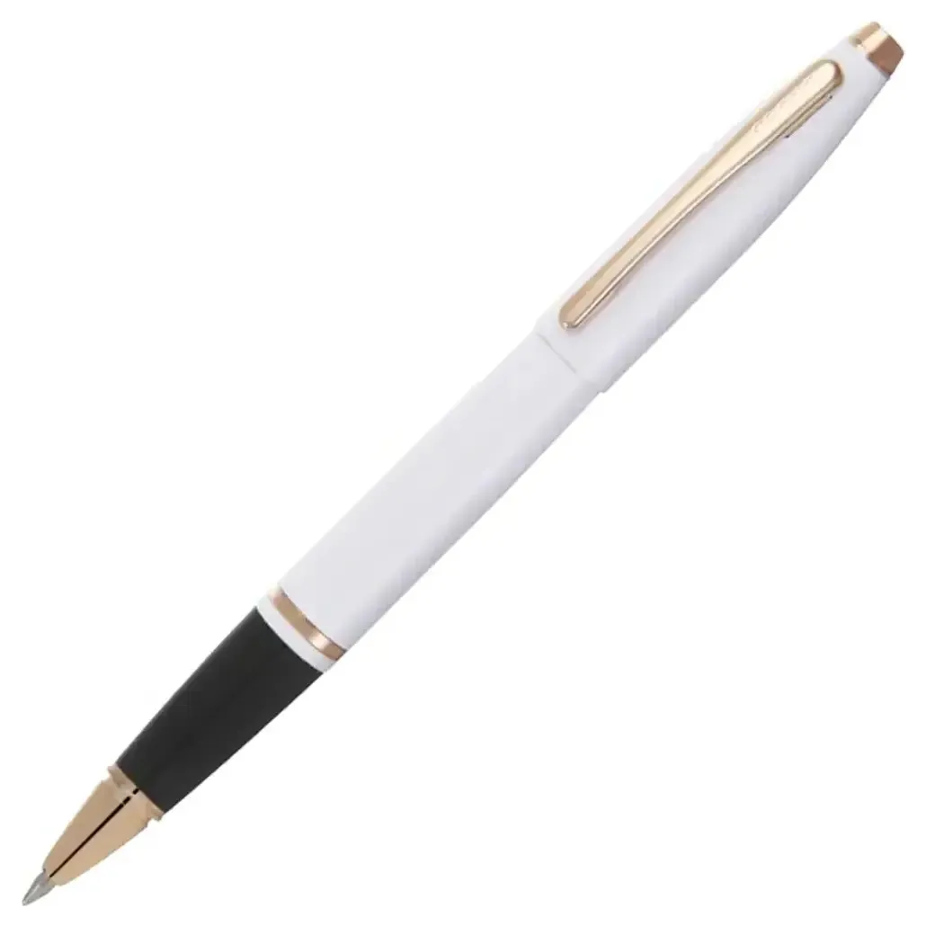 Cross Calais White Lacquer RGT Roller Ball Pen