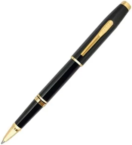 Coventry Classic Black Lacquer With Gold Tone Rollerball pen