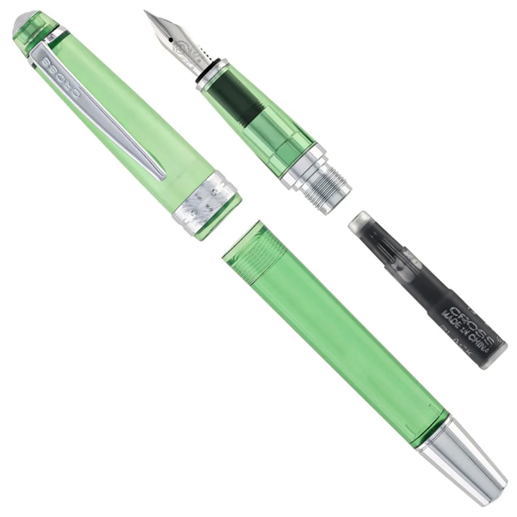 Cross Bailey Light Translucent Green CT Fountain Pen