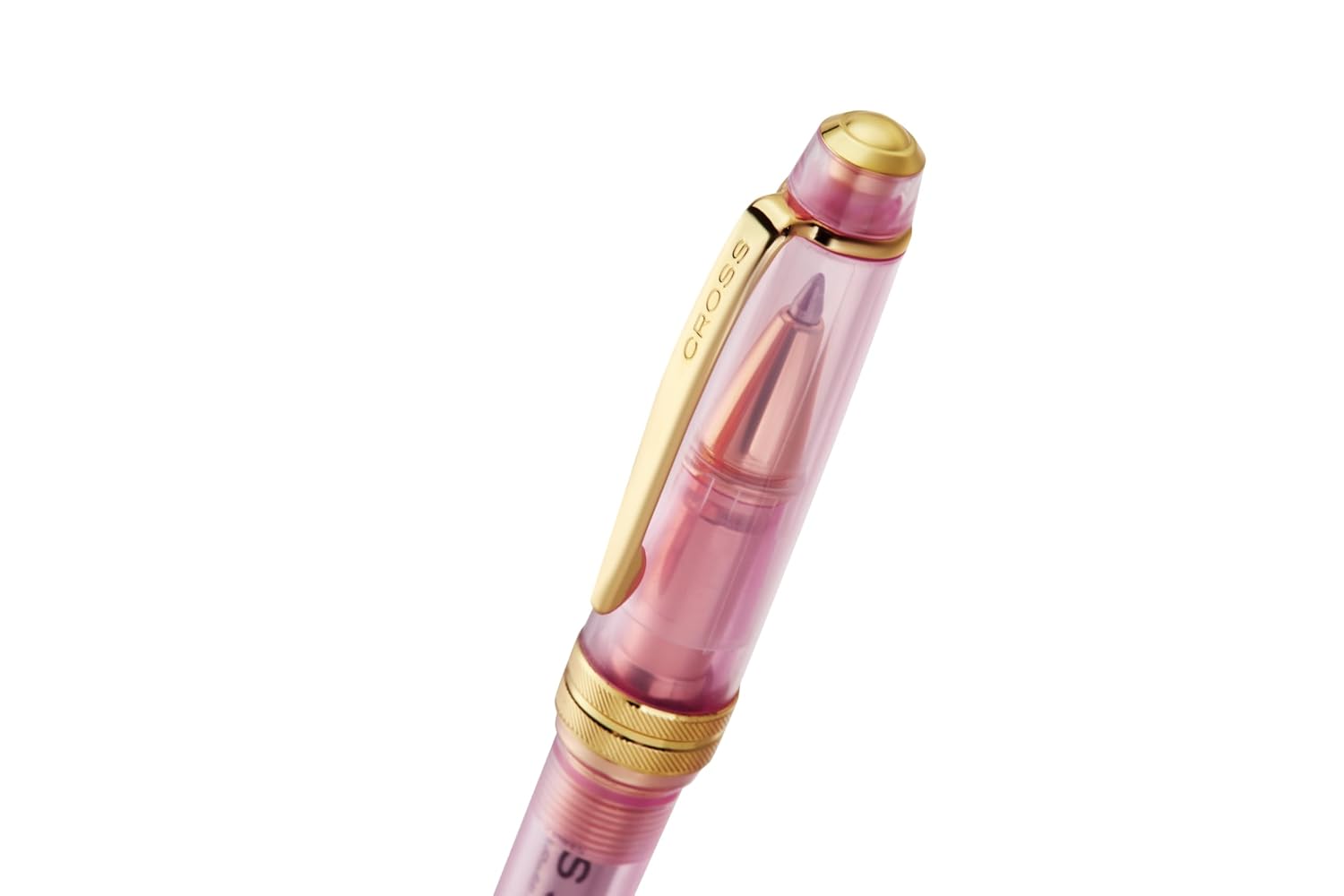 Cross Bailey Light Translucent Pink Sapphire GT Ballpoint Pen