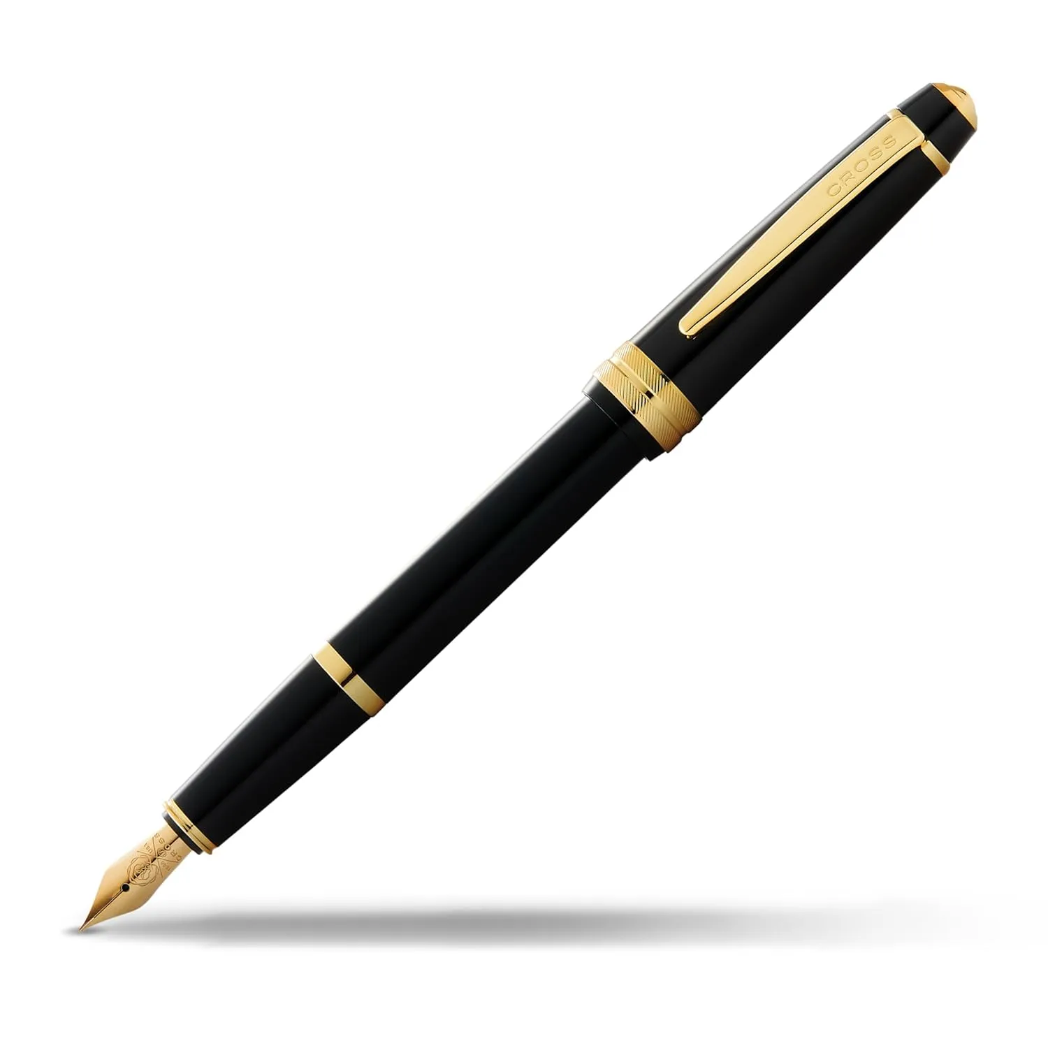 Cross Bailey Light Polished Black Resin fine nib