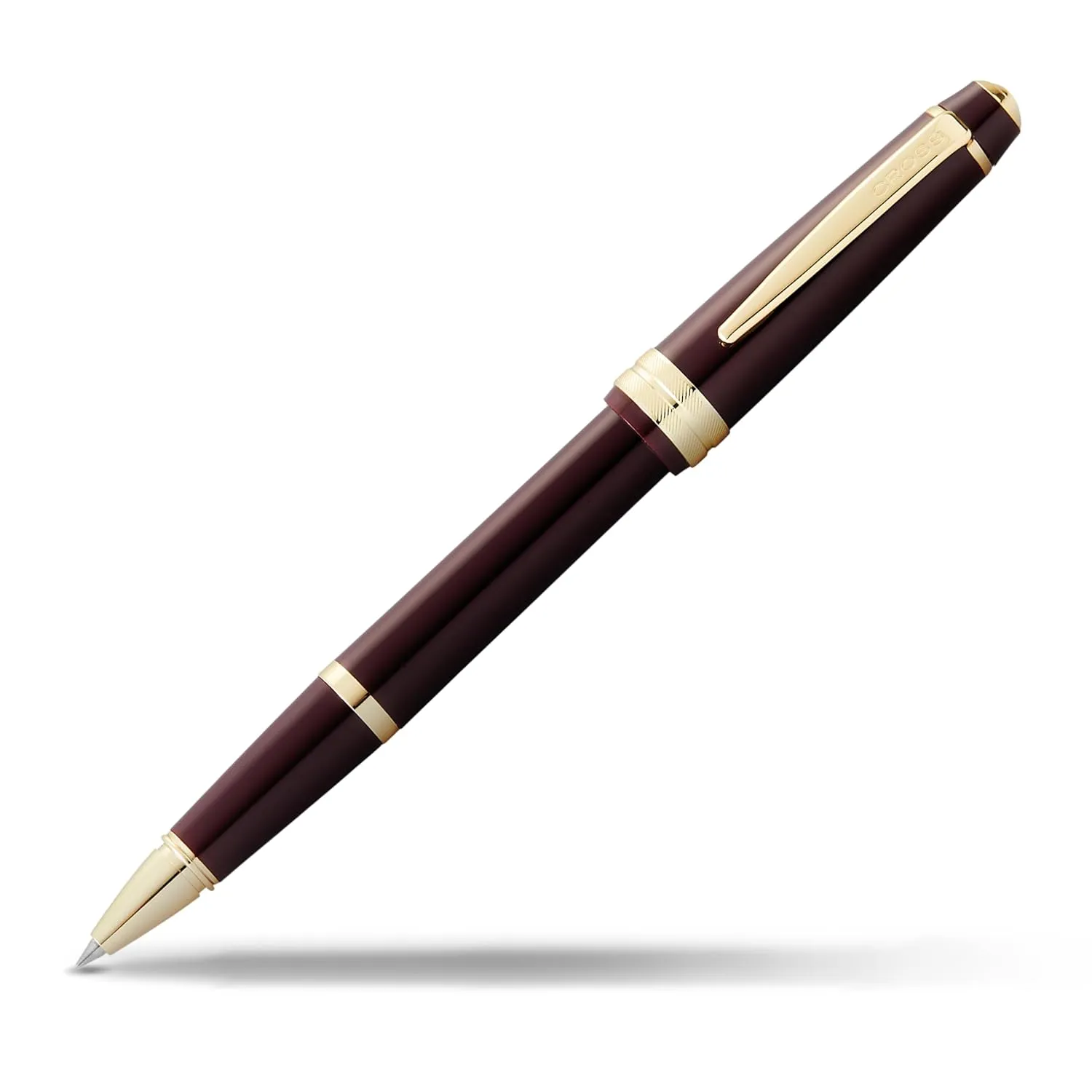 CROSS Bailey Light Polished Burgundy Resin Rollerball Pen