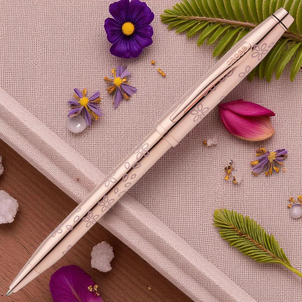 Cross Century II Cherry Blossom Rose Gold RGT Ballpoint Pen
