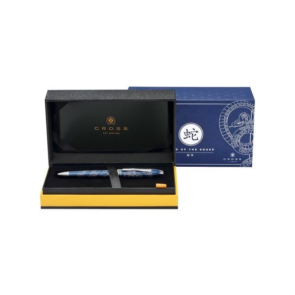 Cross Townsend Zodiac Year of the Snake Blue CT Ballpoint Pen