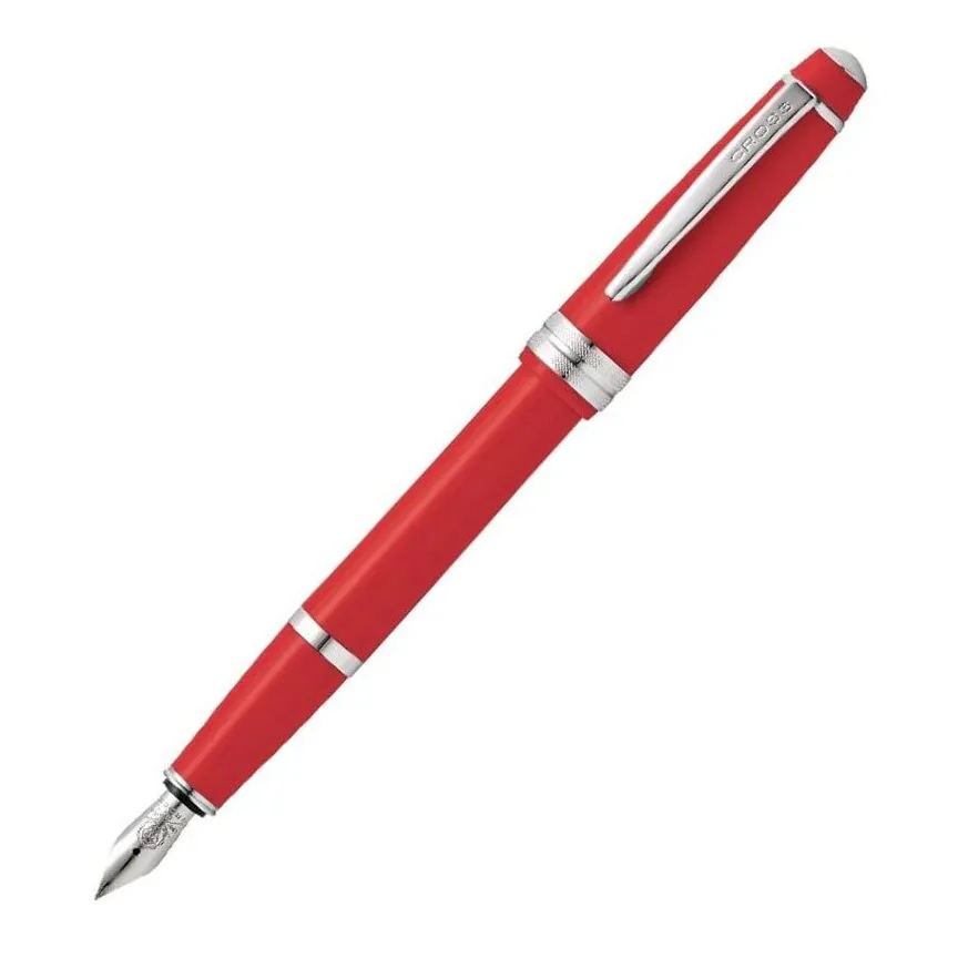 Cross Bailey Light Red Fountain Pen FINE NIB