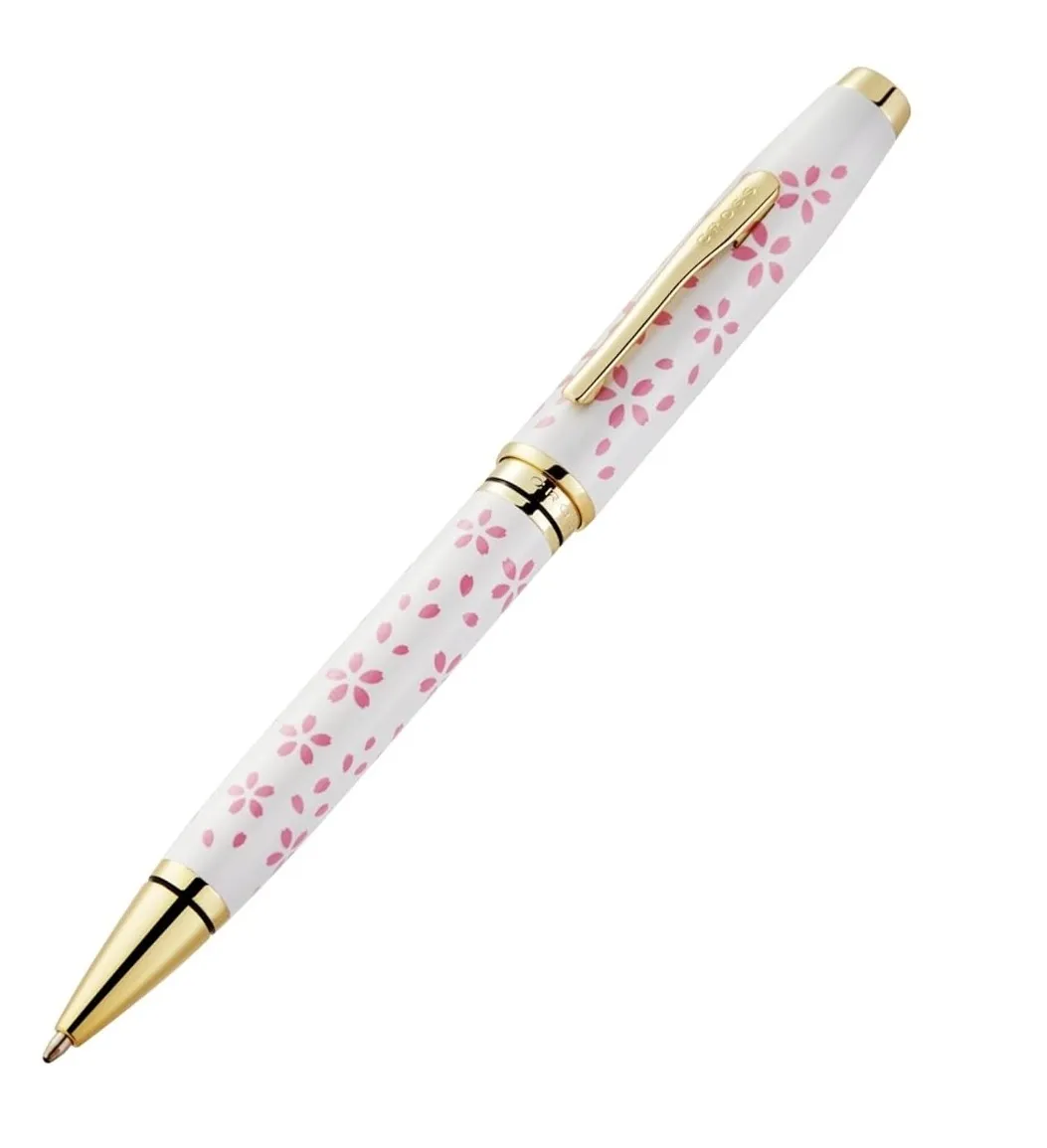 Cross Coventry Cherry Blossom Pearl White GT Ballpoint Pen